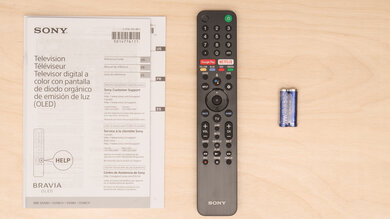 Sony A8H OLED In The Box Picture