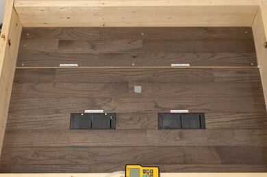 Airsign HEPA Vacuum Wood Cracks Post Test