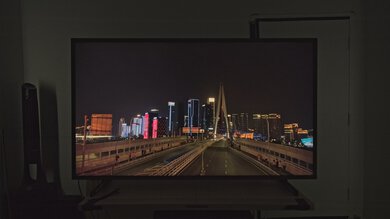 Hisense CanvasTV QLED 2024 HDR Cityscape Photo