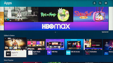 Samsung Q800T 8k QLED Apps Picture