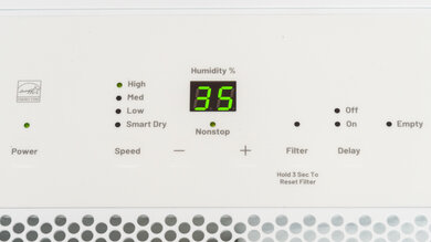 GE ADHL35LA Controls And Display