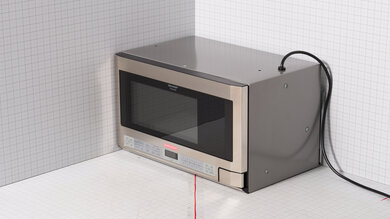 Sharp R1214TY Microwave Dimensions Photo