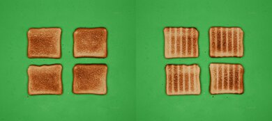 Black+Decker Natural Convection 4-Slice TO1756SB Unprocessed Toast Picture