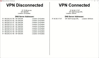 AirVPN IPLEAK.net Screenshot