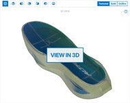 Altra Vanish Carbon 3 3D Model Internal