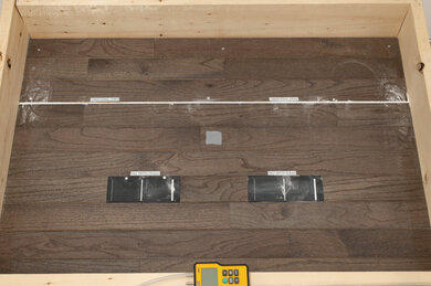 Shark EZ Robot Self-Empty AV911S Wood Cracks Post Test