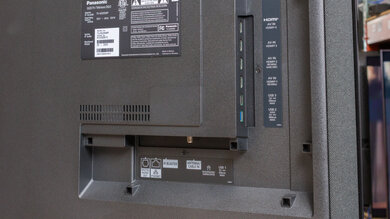 Panasonic Z95B OLED Side Inputs Picture