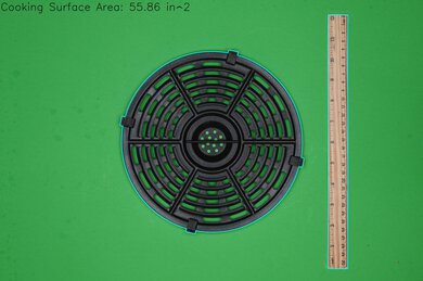 T-fal Easy Fry XL Surface Area Picture