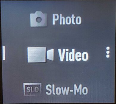 DJI Osmo Pocket Screen Menu Picture