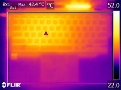 Acer Chromebook Plus Spin 714 (2024) Keyboard Temps Picture