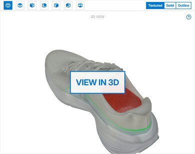 Nike Downshifter 14 3D Model Full Shoe