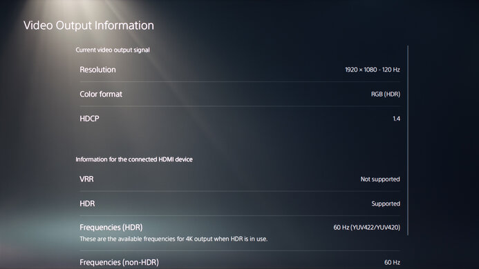 Gigabyte AORUS FI27Q-X PS5 Compatibility Photo