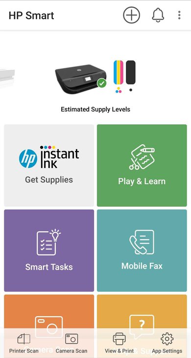 HP ENVY 5055 App Printscreen
