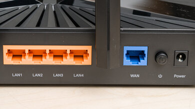 TP-Link Archer AX4400 Ports Photo