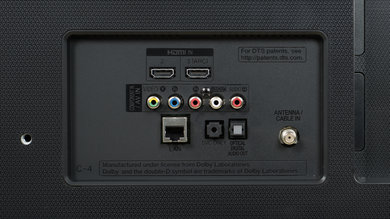 LG UH6100 Rear Inputs Picture