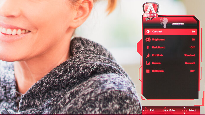 AOC AGON PRO AG276QZD2 OSD Picture