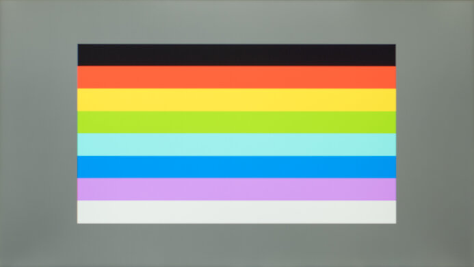 ViewSonic VG1655 Color Bleed Horizontal