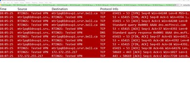 IPVanish Wireshark IP And DNS Leak Screenshot