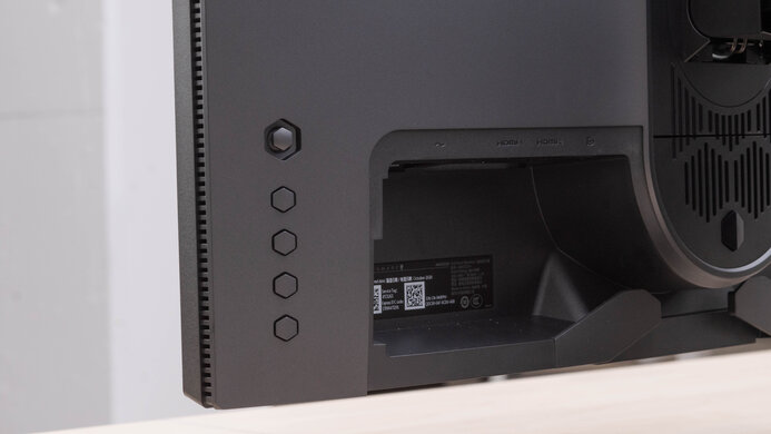 Dell Alienware AW2521H Controls Picture