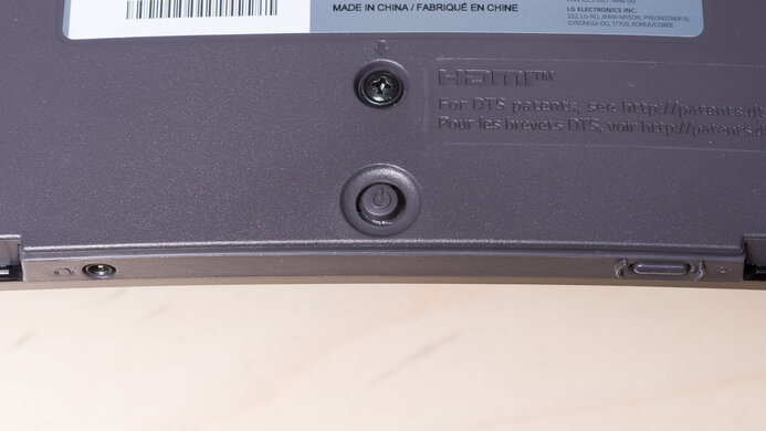 LG 45GX950A-B Controls Picture