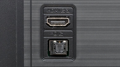 Samsung DU8000 Rear Inputs Picture