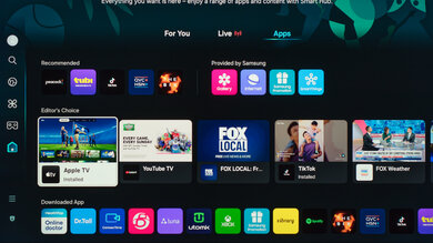 Samsung Q70D Apps Picture