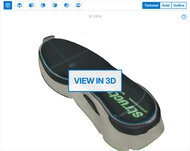 Nike Structure Plus 3D Model Internal