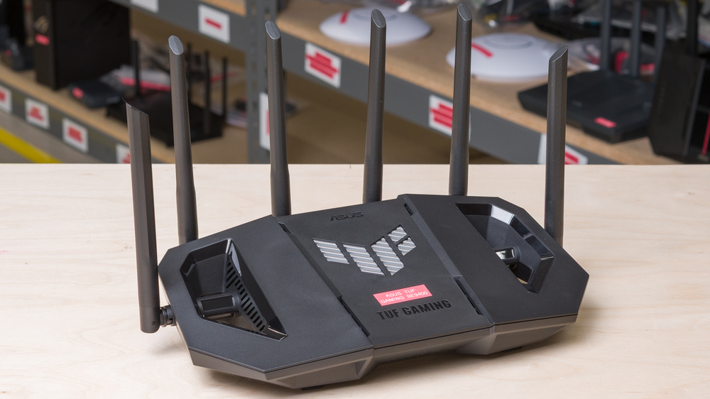 ASUS TUF Gaming TUF-BE9400 本体 ASUS TUF Gaming BE9400 Review - RTINGS.com