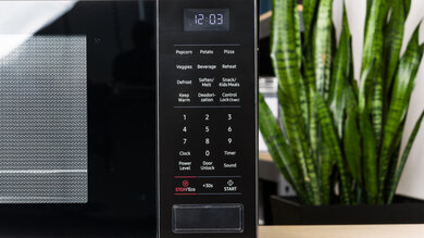 Samsung MS19DG8500SR Control Panel Picture