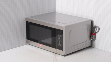 Sharp SMC2266KS Microwave Dimensions Photo