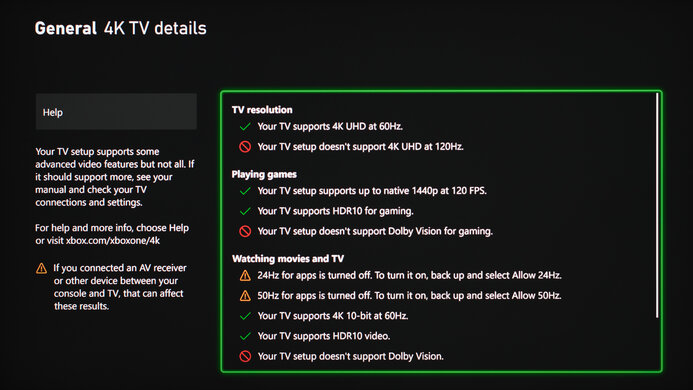 ASUS ROG Strix XG27ACS XSX Compatibility Photo