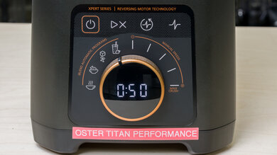 Oster Titan Performance Control Panel