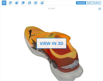 PUMA Deviate NITRO 3 3D Model Full Shoe