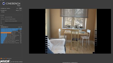 HP OMEN Transcend 14 (2024) Cinebench R23 Photo