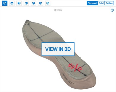 Nike Streakfly 3D Model Internal