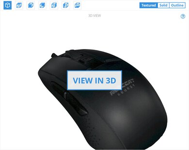 ROCCAT Burst Pro 3D Model
