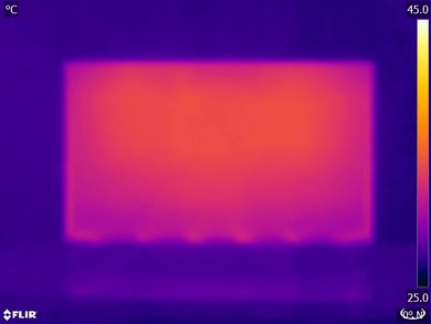 Vizio D Series 1080p 2017 Temperature picture