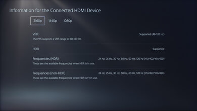 Samsung QN90F PS5 Screenshot
