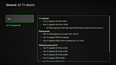 Hisense U75QG Xbox Series X Screenshot
