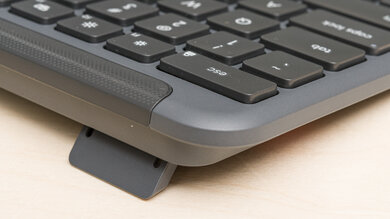 Logitech Signature Slim Keyboard K950 Build Quality Close Up