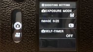Fujifilm X half Screen Menu Picture