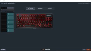 SteelSeries Apex 3 TKL Software Picture