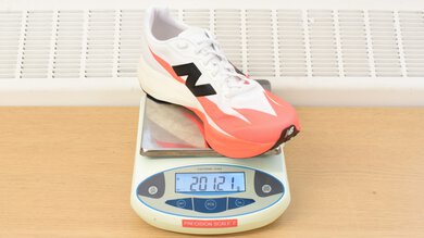 New Balance FuelCell SuperComp Elite v5 Left Shoe Weight Photo