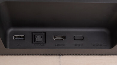 Roku Smart Soundbar Physical inputs bar photo 1