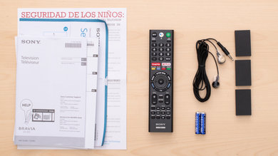 Sony A8G OLED In The Box Picture