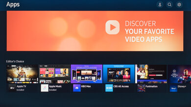 Samsung TU7000 Apps Picture