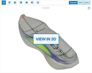 Li-Ning Feidian 6 Elite 3D Model Internal