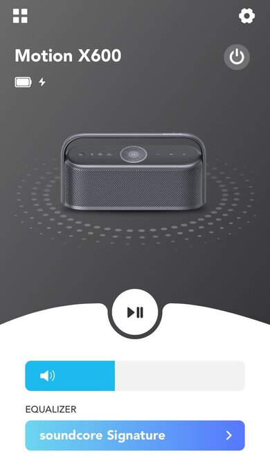 Anker Soundcore Motion X600 App Picture
