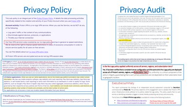 Proton VPN Free Privacy Picture
