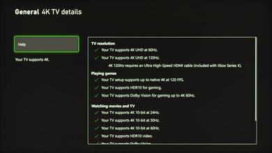 Hisense U8H Xbox Series X Screenshot